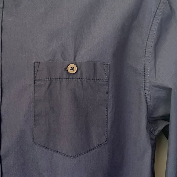 Brunswick Garments Mens Shirt Sz XL Blue Long Sleeve Classic Fit Button up Colla - Picture 7 of 16